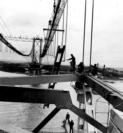 昆斯费里大桥(福斯三桥)世界最大跨度三塔斜拉桥的图12